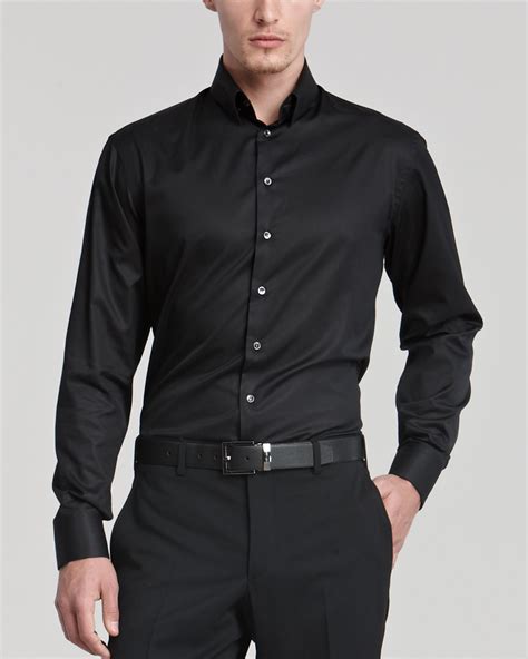 cheap armani shirts for mens|designer men's shirts Armani.